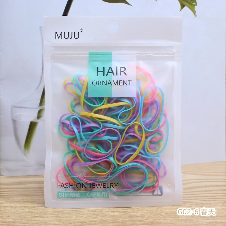 Hair Accessory Kids Elastic Band 100 Hair Tie