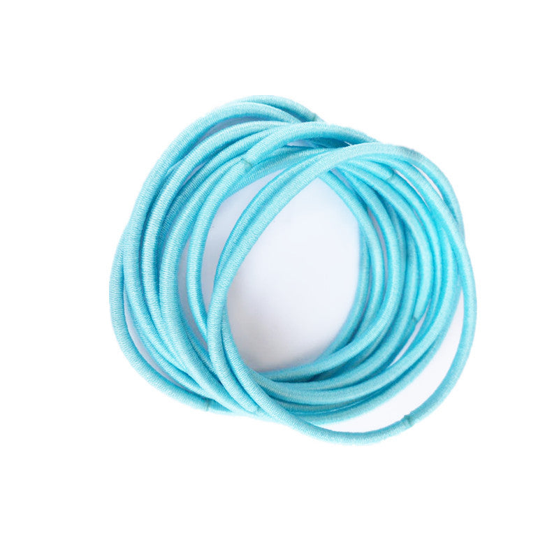 2MM Minimalist Hair Tie Kids Elastic Band Hair Tie Hair Accessory Elastic Band