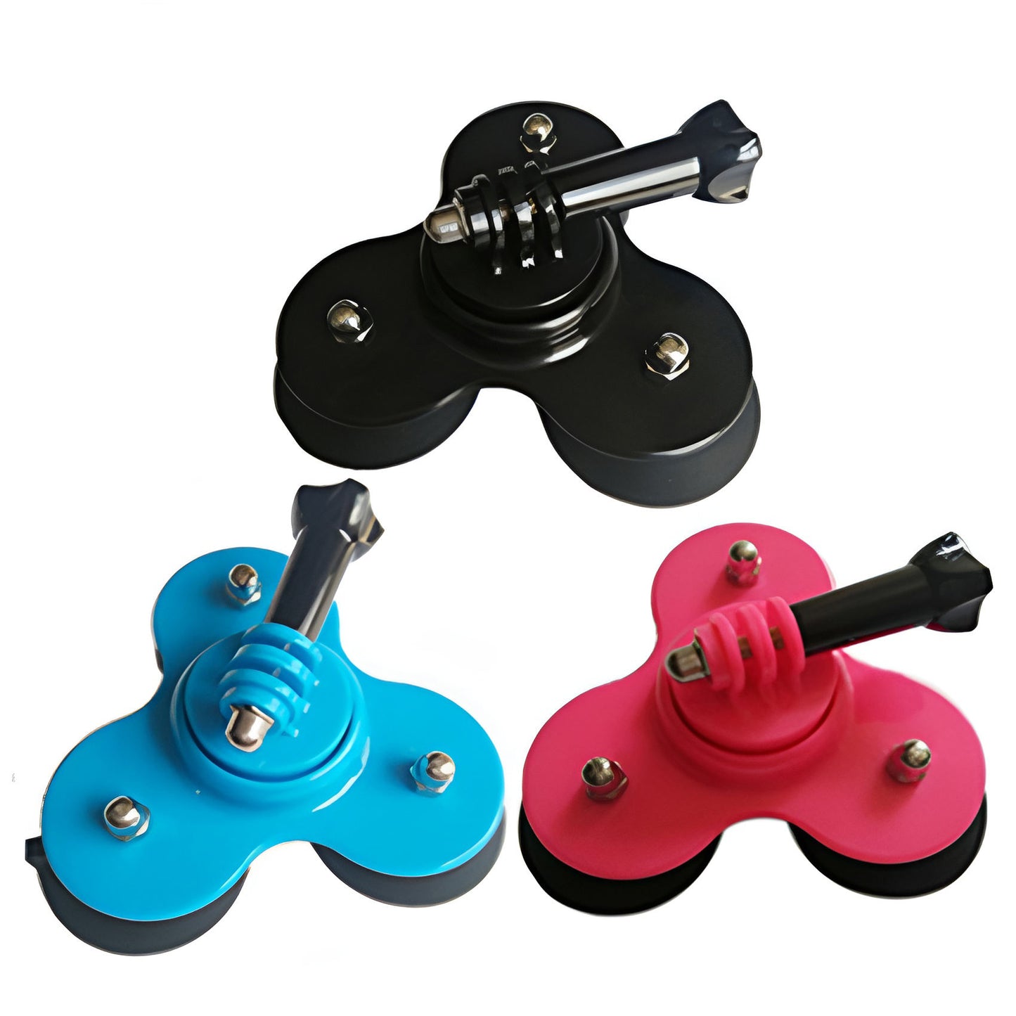 Hongdak Mini Suction Cup Car Window Vacuum Sucker Mount for Phone Go Pro Hero 10 9 8 7 6 5 Glass Sucker for Action Camera