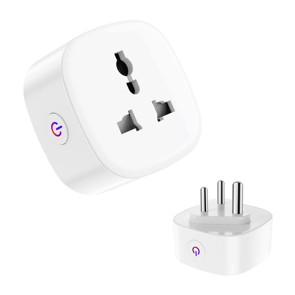 Honpnk Google Home Alexa-Supports 16A South Africa Smart Life Power Remote Control Monitor Adapter Wifi Smart SocketPower Socket