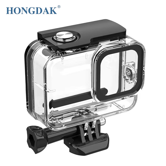 HONGDAK 60M Diving Waterproof Housing for Go Pro 13 12 11 10 9 Case Underwater Protection Shell Case for Gopro Hero 12 11 10 9